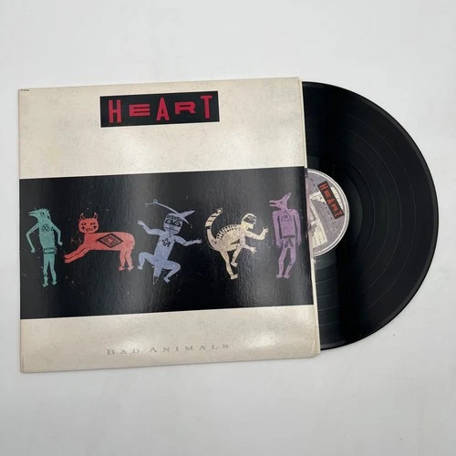 Heart - Bad Animals Vinyl LP VG+ Capitol PJ-12546 1987 Arena Rock 80s Classic LP
