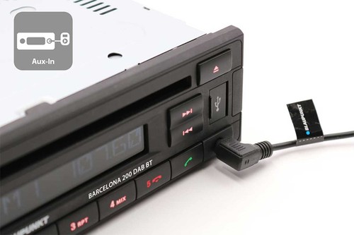 Blaupunkt USB DAB CD Bluetooth MP3 Autoradio für Volvo S60, V70, XC70 (04-09) - Bild 6 von 10