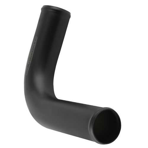 Universal Aluminum 2.5 in. Intercooler Pipes Kit with Blue Hose - Picture 4 of 11