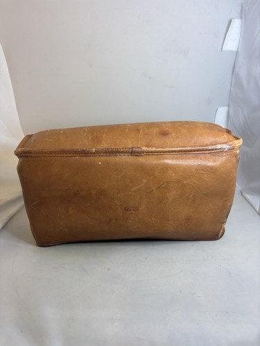 Vintage COACH Brown Leather Toiletry Bag Dopp Kit for Travel large - Picture 6 of 14