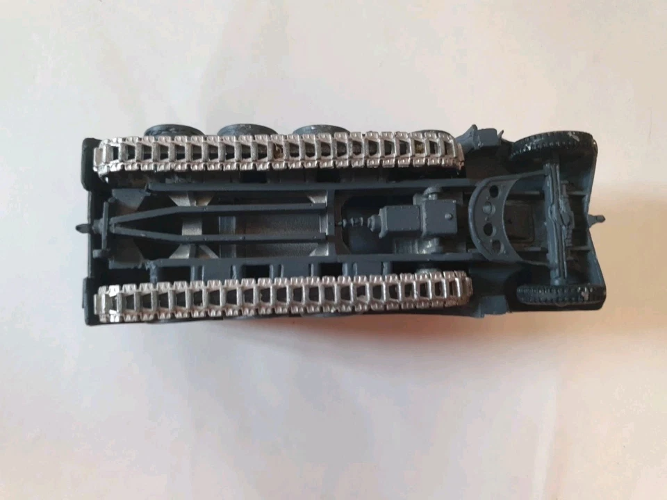 INCONNU - ENGIN CHENILLE ALLEMAND - Ech: 1/43e - KIT METAL BLANC - SUPERBE - - Photo 4/4