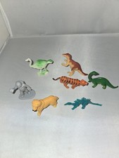 Lot Of 7 Plastic Animal Figurines