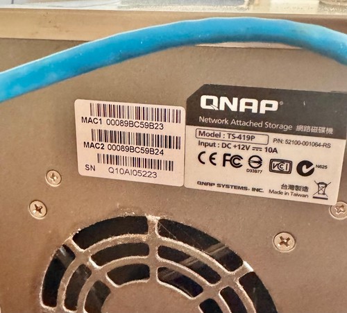 QNAP TS-419P NAS (Network Attached storage server) 4-bay, up to 4xSATA HDD. Used - Picture 6 of 12