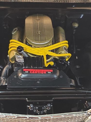 Ford Starliner Hot Rod 1960 grasa muscular americana 1:18 fundido a presión Ertl colección - Imagen 16 de 23