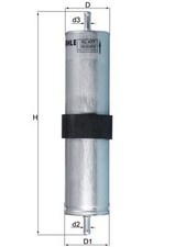 Kraftstofffilter MAHLE KL 477 Leitungsfilter für MINI R50 R53 55,0mm One