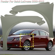 Set of 2 Fender For Buick LaCrosse 2010-2013 Front Driver and Passenger Side