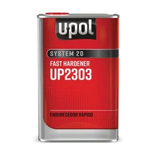 U Pol Products SYSTEM 20 UP2305 National Rule Fast Hardener, 2.5 L Tin, Clear, L