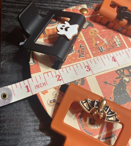 Piper K Halloween Hair Claw Clips Ghost- Bat- Black Cat-Jack-O’-Lantern - Picture 3 of 7