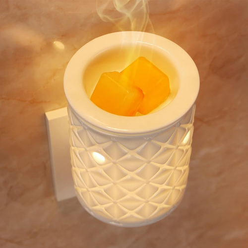 Ceramic Wax Melt Warmer, Plug in Wax Warmer for Scented Wax, Scentsy Wax Warmer - Picture 3 of 17