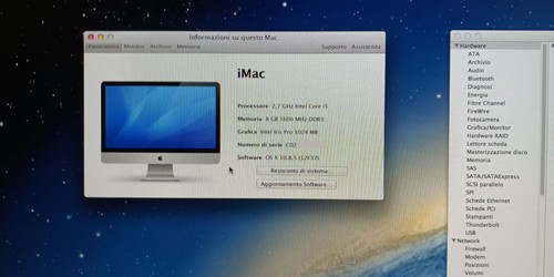 Apple iMac 21,5' model 14,1 late 2013 (I5 8gb 1Tb) - perfettamente funzionante - Imagen 4 de 6