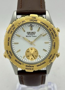 SEIKO WORLD TIMER ALARM デジタル腕時計 本体 SEIKO WORLD TIMER ALARM デジタル腕時計 本体 Seiko World Timer