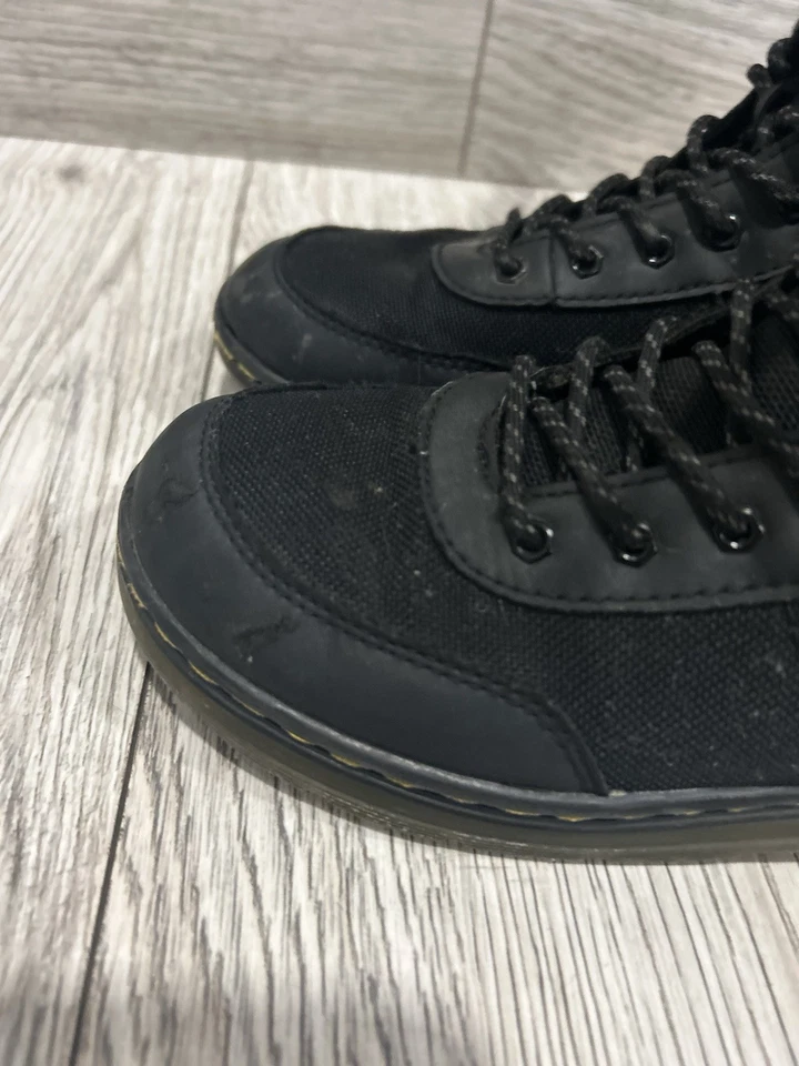 Dr. Martens Doc Martens Combs Tech J 黑色靴子青少年男孩尺寸 3 — 第 3/4 张图片