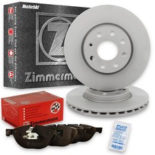 Zimmermann Bremsscheiben Ø282mm + Beläge Vorne passend für BMW 5 E28 6 E24 CSi M