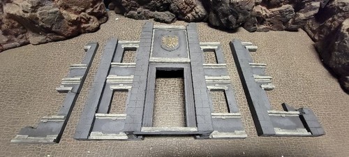 Verlinden VRL-2446 Custom Painted Deluxe WWII Government Ruin Diorama Set - Picture 11 of 14