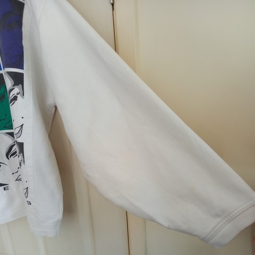VINTAGE 1991 KINSK LEGENDS MARILYN MONROE POP ART PRINT BAGGY SWEATSHIRT SIZE M - Picture 16 of 22