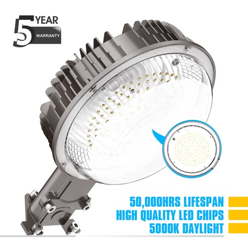 80W 100W 120W LED Barn Light Dusk to Dawn Outdoor Yard Security Area Light ETL. - Picture 17 of 17