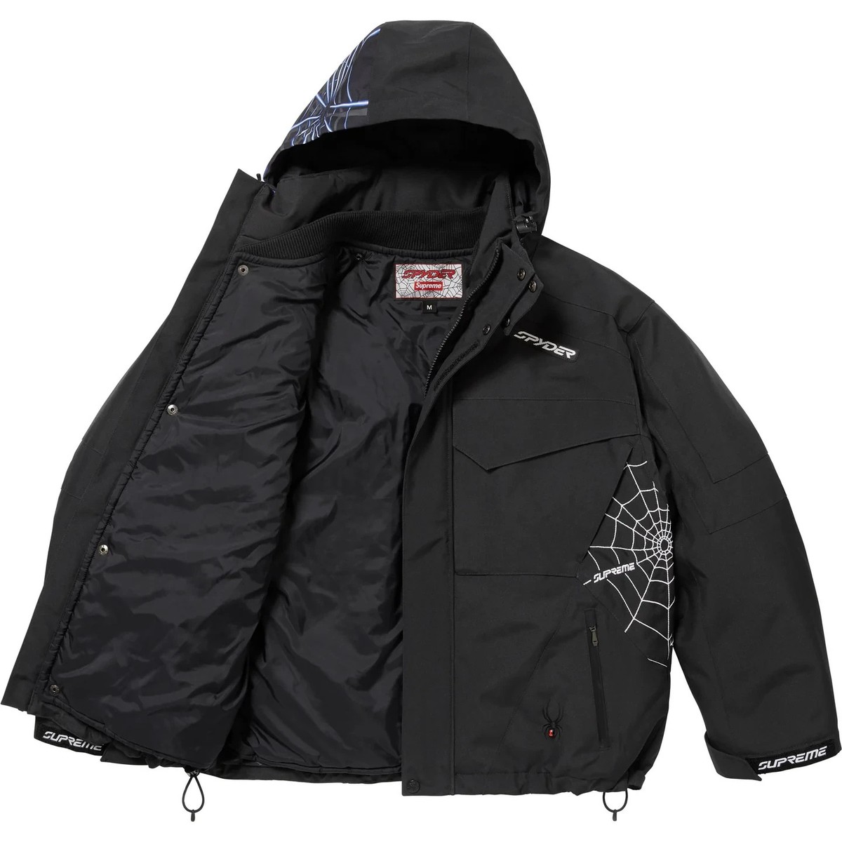 ジャケット・アウター Supreme x Spyder Technical Jacket Supreme Spyder Technical Jacket Black Men's - US