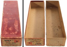 Orig. Caja de cartón para Millers Falls No. 2 taladros manuales - etiqueta completa - mjdtoolparts