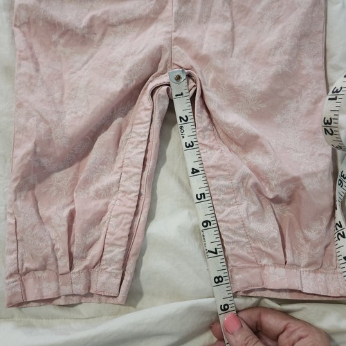 JANIE and JACK Mädchen rosa Blumen Reit Overall Strampler Größe 18-24 Monate - Bild 9 von 10