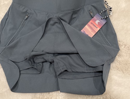 Women's Kyodan Activewear Tennis Short Skort With Pockets Size XS Army Green - Picture 5 of 6