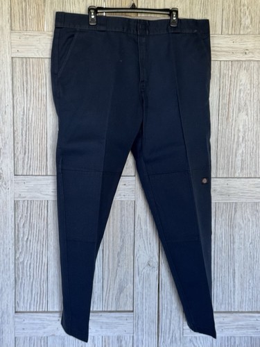 Dickies Double Blue Knee Loose Fit Size 42 Workwear Construction Grunge Read - Picture 6 of 8