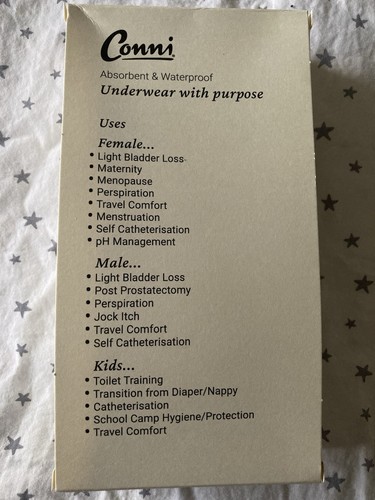 Conni Absorbent Underwear Childrens TACKERS Brief Sz US8-10  Navy SHIPSFREE - Picture 10 of 15