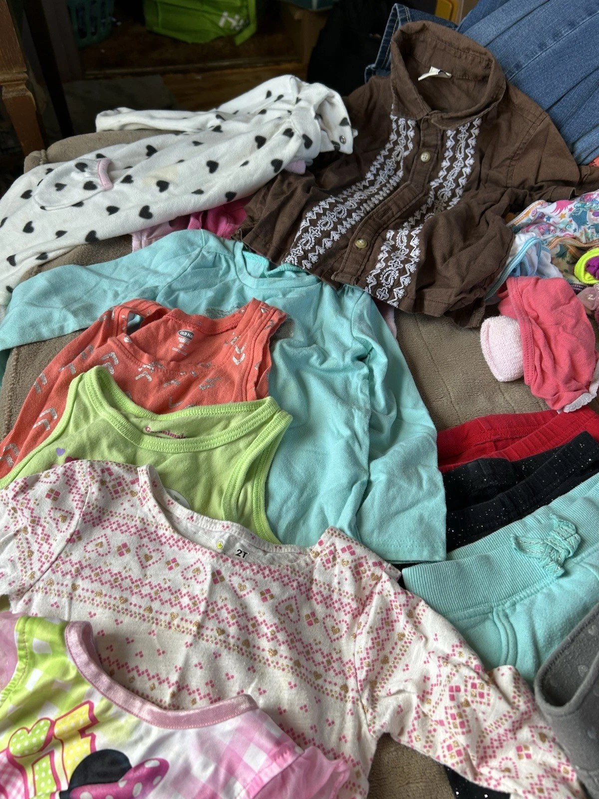 Toddler Girl Clothing Lot 12-24 Months 25pc Bundle Tops Pants
Opens in a new window or tab