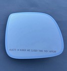 2007-2017 AUDI Q7 Auto Dim Heated Mirror Glass Right Passenger Side OEM