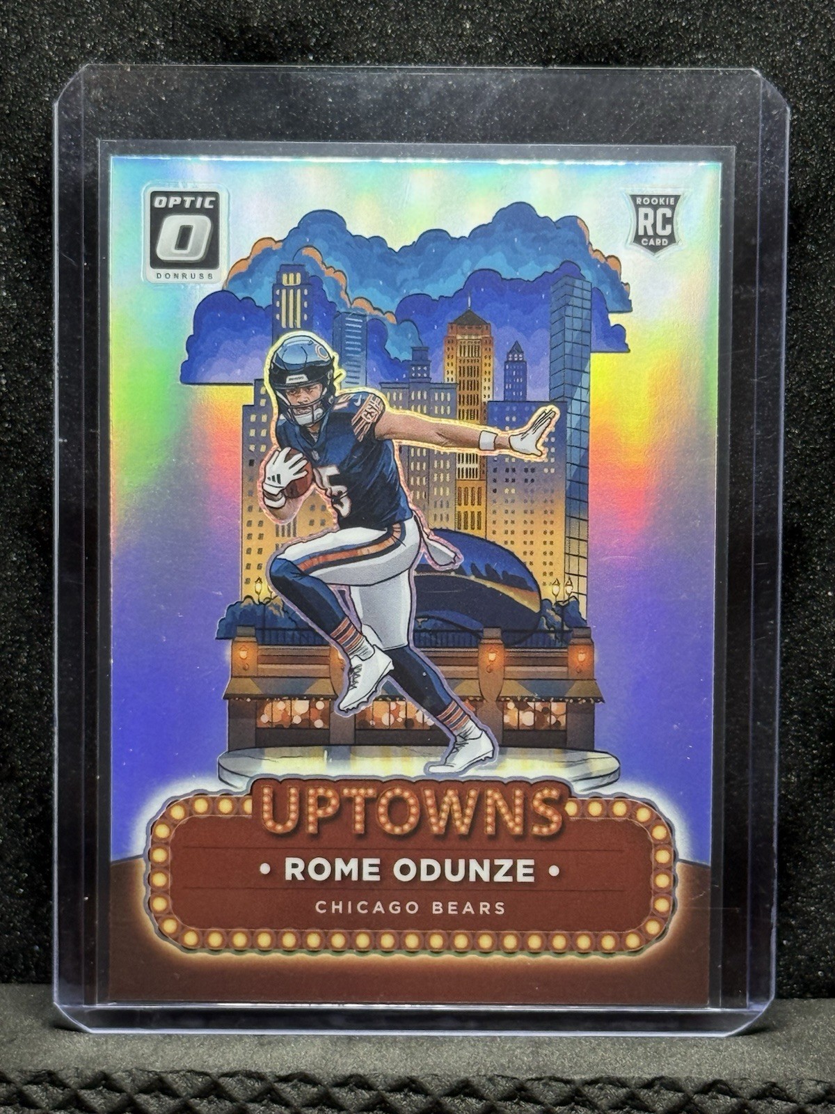2024 PANINI DONRUSS OPTIC ROME ODUNZE #11 ROOKIE UPTOWNS CASE HIT SSP 🔥🔥🔥
