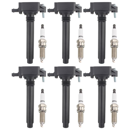 6 Ignition Coils + 6 Spark Plugs for Chrysler 200 300 Town & Country 3.6 - Picture 1 of 8