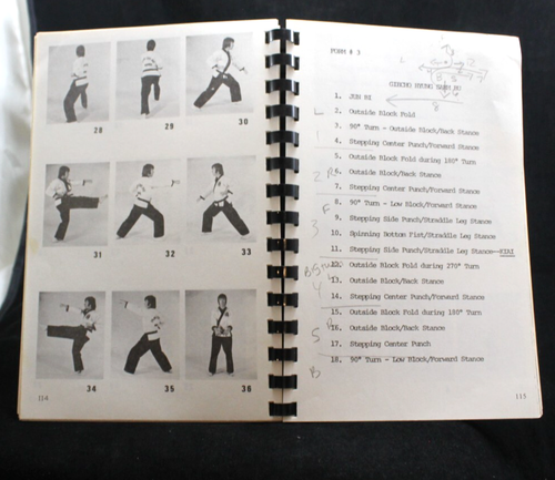Vtg Rare 1973 The Chuck Norris Karate System 1st Ed. 4th Print Spiral Bound Book - Picture 16 of 18