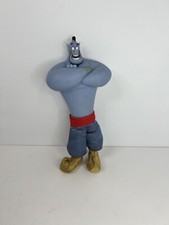 Disney Aladdin Genie Doll Plush Vinyl Disney Store 12  Vintage
