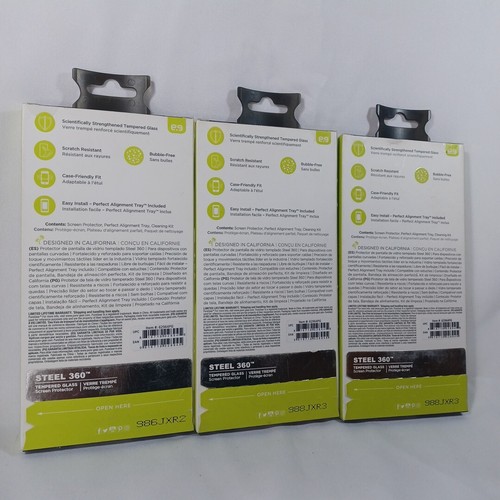 PureGear Curved Tempered Glass Screen Protector Samsung Galaxy Note 10, Lot Of 3 - Picture 4 of 6