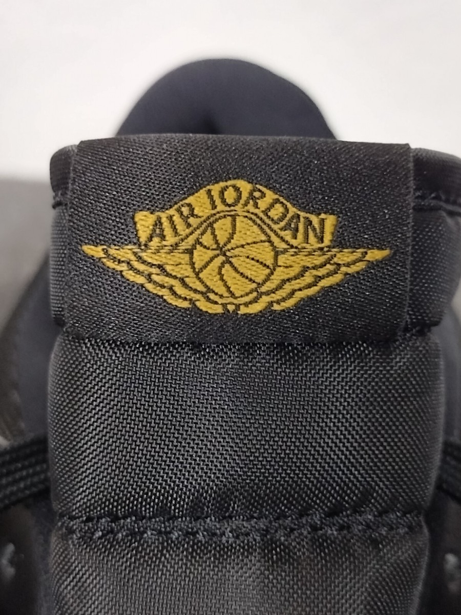 NIKE Air Jordan Legacy 312 Low Black Metallic Gold Men's