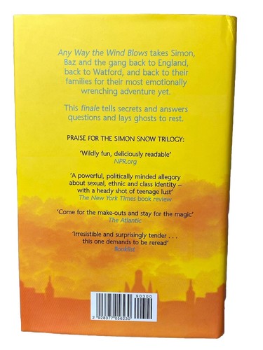 Any Way The Wind Blows: Rainbow Rowell Signed 1/1 Exc Waterstones Stencil Pages - Picture 6 of 12