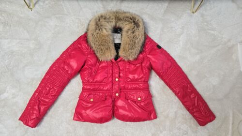 MONCLER Dauen Jacke mit echt Fell _Gr. M (38) 3 _ Damen Jackett