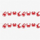 Crabby Luau Delights: 2-Piece Nautical Beach Decor Banners for Under the Sea Par