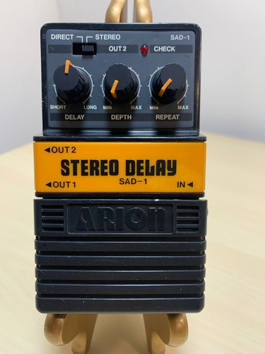 Arion - Stereo Analog Delay - SAD-1 - Vintage Guitar Pedal MIJ - USA Seller!