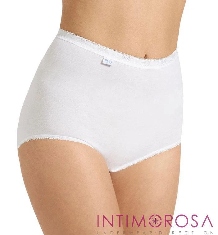 Slip donna Sloggi maxi vita alta cotone 4 pezzi - Imagen 2 de 4