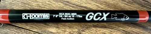 G. Loomis GCX 903C MBR Casting Rod 7'6" Medium Heavy Fast