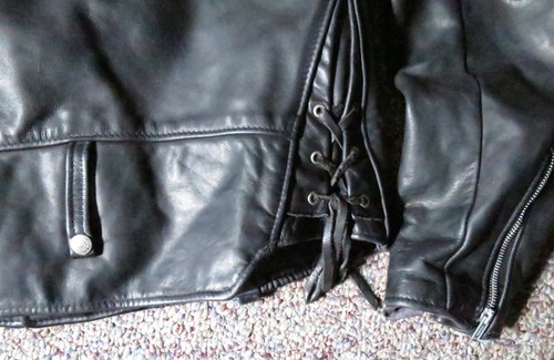 Schott Perfecto 125 size 46 Vintage Motorcycle Jacket Naked Cowhide - Picture 15 of 17