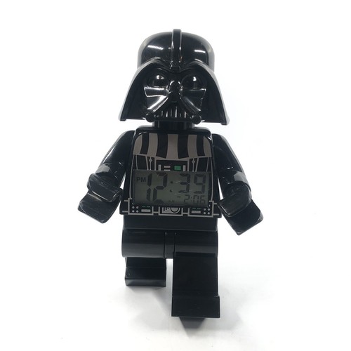 LEGO Star Wars Darth Vader 9” Figurine Digital Alarm Clock 2010 Lucasfilm Disney