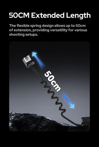 Godox GAC-IC13 Multi Interface Shoe Extension Cable for Sony Mi shoe connection - Picture 10 of 12