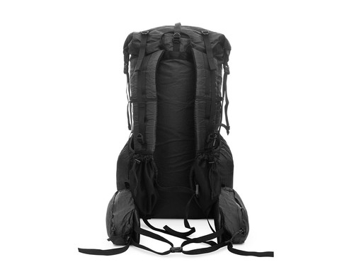 Ultralight Frameless hiking backpack LITEWAY BIGGIE PACK STEEL 45L - Picture 2 of 11