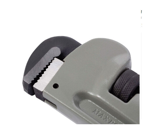 Maxpower H/Duty Aluminium Pipe Wrench Cr-Mo Jaw Adjust Monkey Shifter 36"/48" - Picture 3 of 4