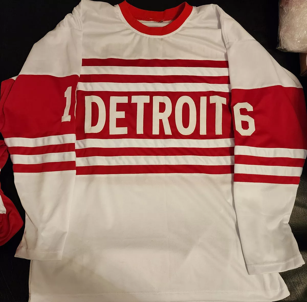 Detroit Red Wings Men's Adidas Red Home Custom Jersey