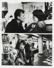 1992 Press Photo Michael J. Fox & James Woods in "The Hard Way" - lry17037