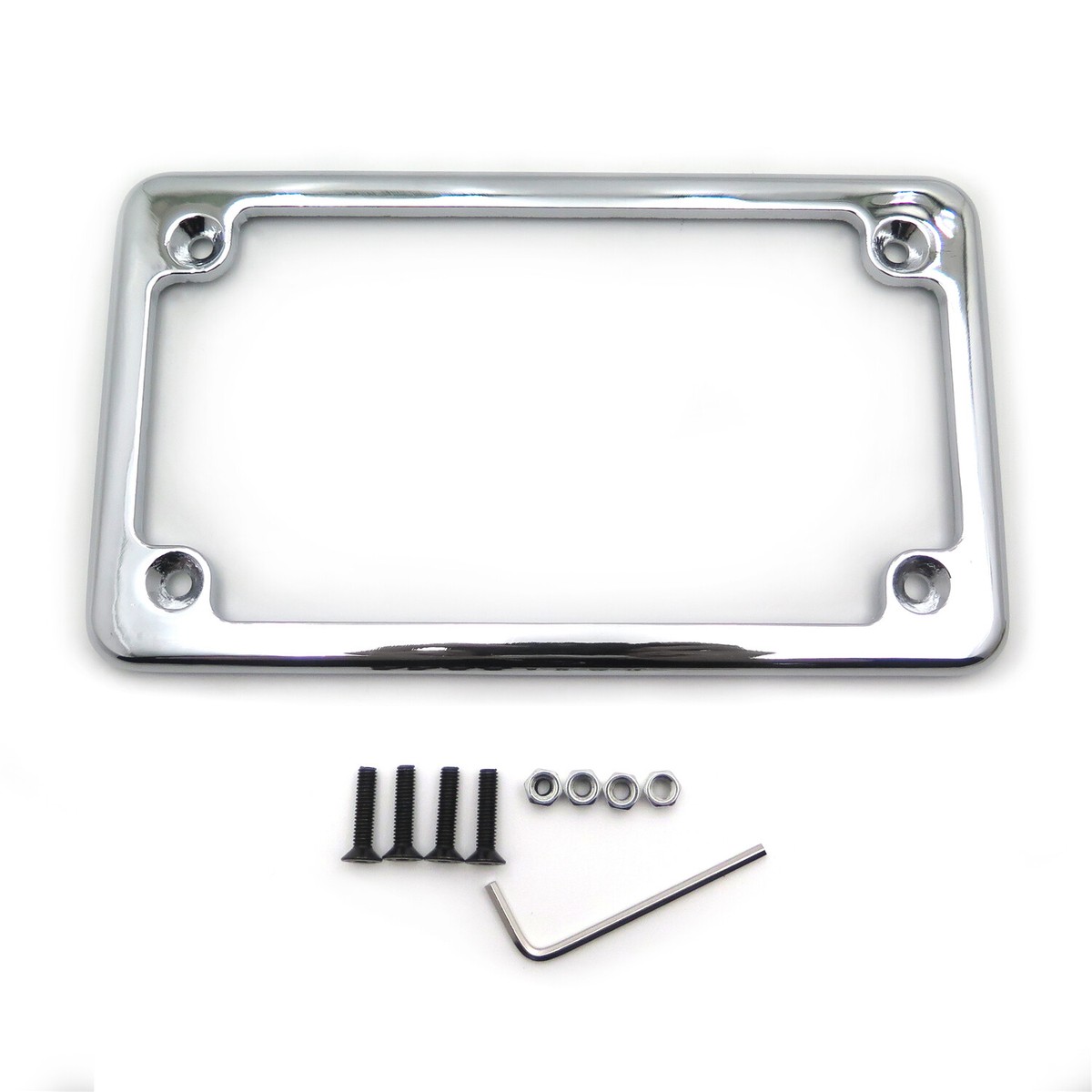 X4 Chrome Car License Plate Frame Screw Bolt Cap Cover Fit For Honda A – MAKOTO_JDM