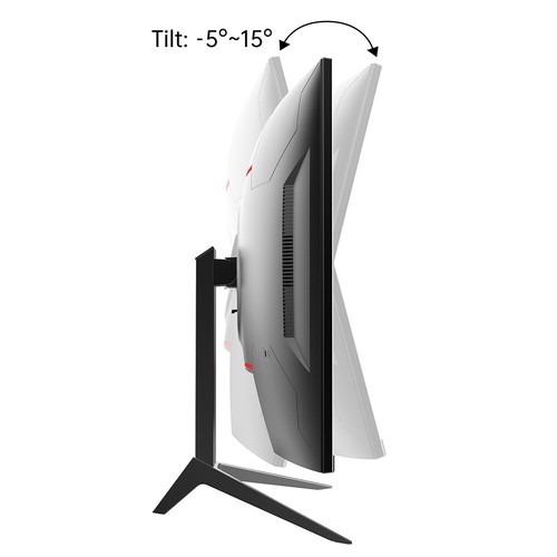 KTC H32S17F 32'' Curved Gaming Monitor, Adaptive Synchronis,Niedriges blaues - Bild 3 von 24