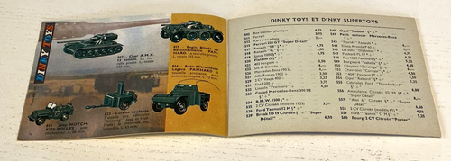 Catalogue DINKY TOYS 1963 - Fabriqué en France par MECCANO - Bel Etat - Picture 5 of 8